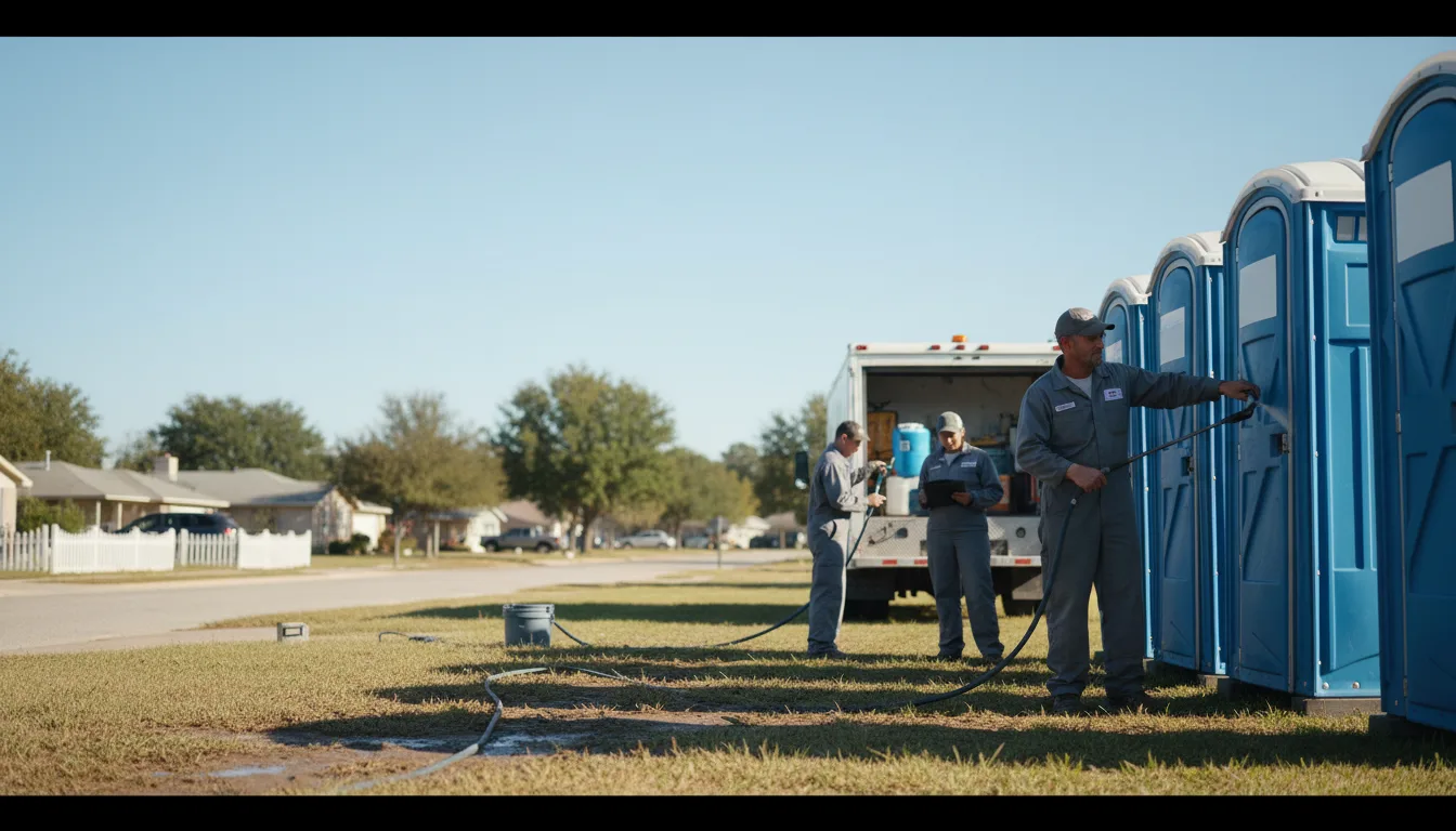 Long-Term Portable Toilet Rental in Tioga, ND near me